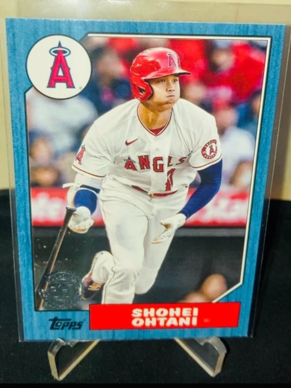 RARE SHOHEI OHTANI SSP BLUE PARALLEL BASEBALL CARD - PERFECT CENTERING!!